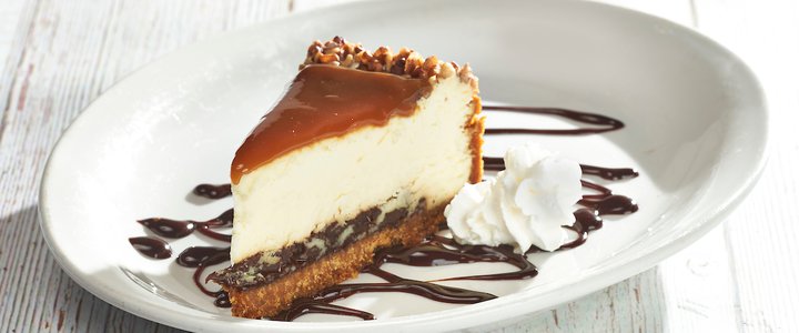Glory Days Grill's Turtle Cheesecake