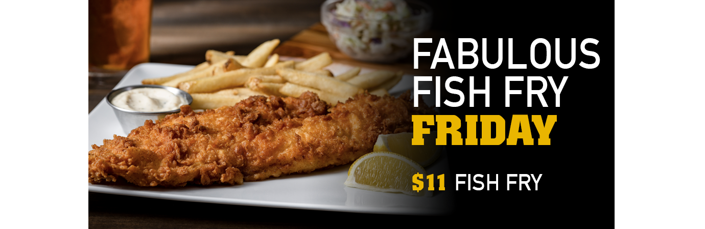 GDG's Big Fabulous Friday Fish Fry for $11