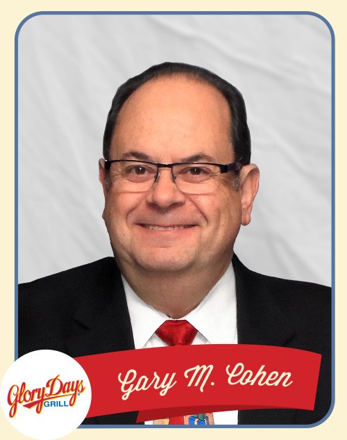 Glory Days Grill Corporate Employee Portrait: Gary M. Cohen