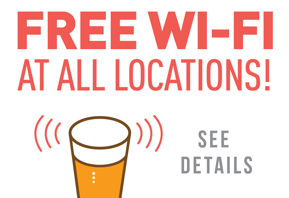 Click to see detail about our free Wi-Fi at All Locations