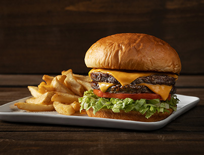 HERO Burger—a portion of sales is donated to the Tunnel to Towers Foundation